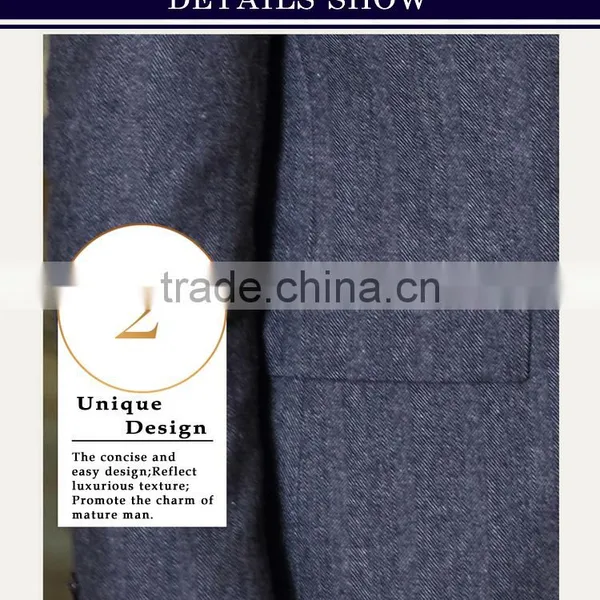 2015 Hot Sale Bespoke Tailored Made Men's Business Suits Made in China photo-4