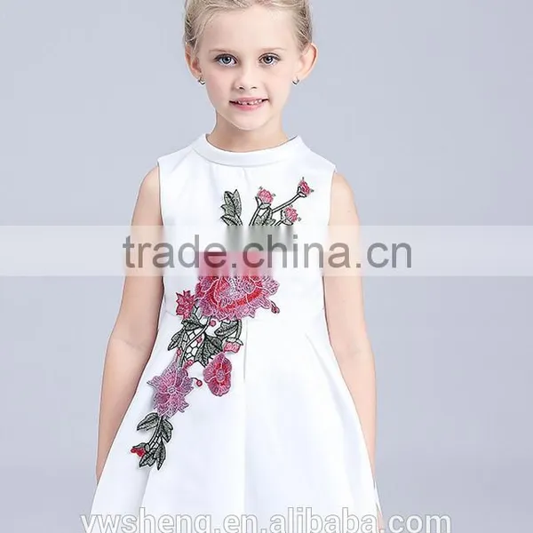 2016 New Girl Dress Embroidered Puffy Pettiskirt Princess Skirt Summer photo-5