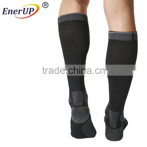 High Quality Free Sample Anti-Bacterial Brethable Compression Copper Socks photo-2
