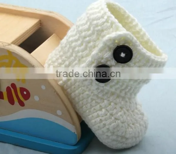 Wholesale New Fashion Girl Crochet Baby Booties photo-5