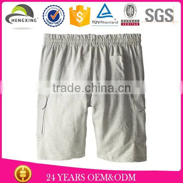 Custom Plain Mens Cotton Shorts With Your Own Design photo-2