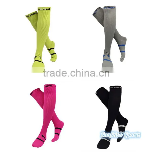 Compression Stocking~Sports Socks for Hiking Running Marathon Football Men Women Athletic Stocking~Accept Custom photo-6