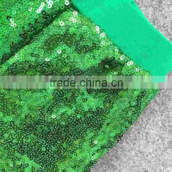 2016 New Baby St.Martin's Day Theme St.Patrick Green Outfit Girls Spring Suit Sequins Pants With Matching Accessories photo-4