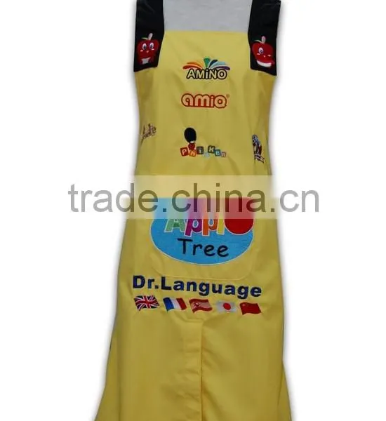 2015 Design Wholesale Promotional Solid Color Disposable Personalized Aprons photo-2