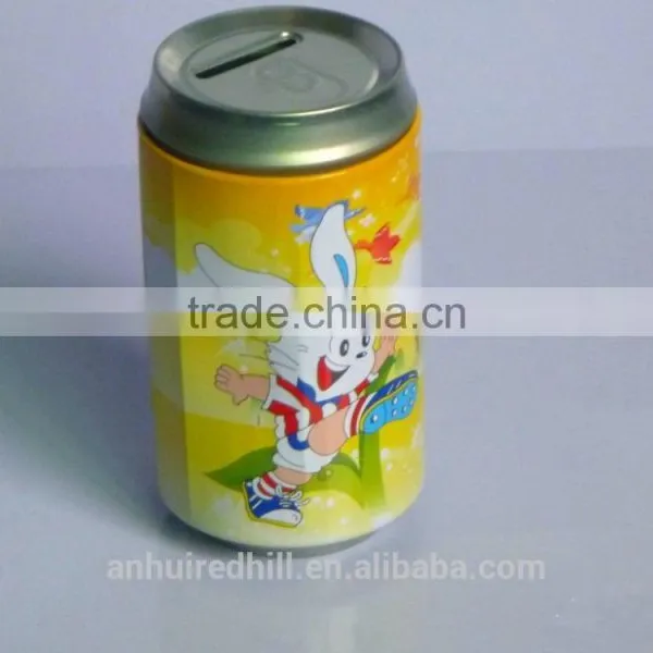 OEM/ODM Money Collection Box Piggy Bank Wholesale Coke Cans Piggy Bank Suitable for All Coins photo-4