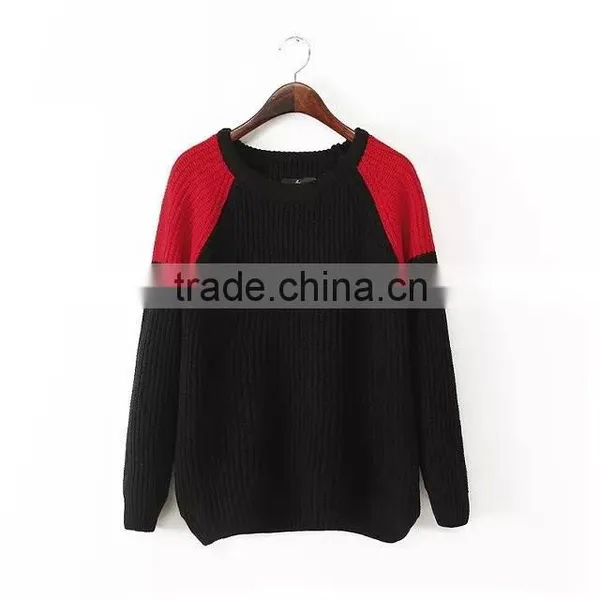 Newest Designs Girls Stylish Knitted Pullover Sweater photo-2