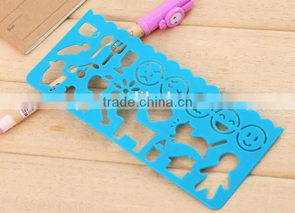 Plastic DIY Stencil Drawing Template for Scrapbooking,Planner,diary,set of 4 PCS photo-6