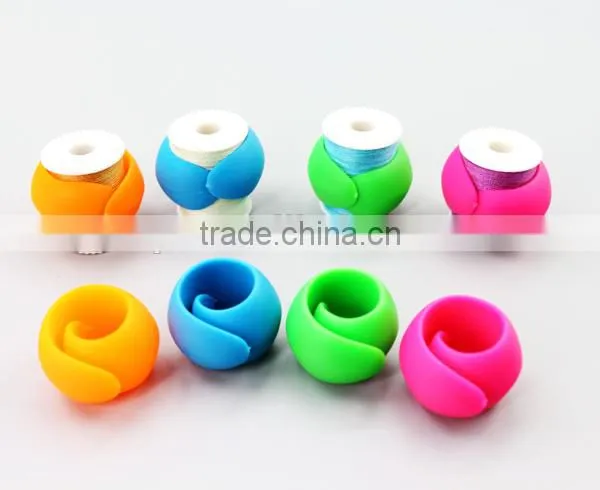 Silicone Sewing Tools Peels Thread Spool Huggers/Stop Thread Spools photo-2