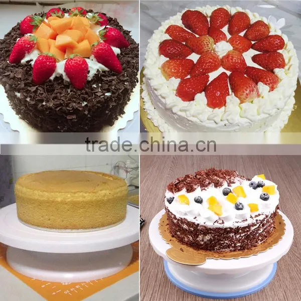 Best Selling Cake Decoration Baking Tools Plastic Cake DecoratingTurntable photo-6