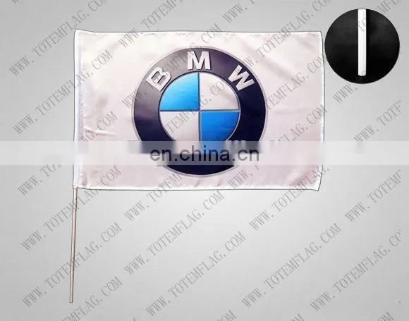 Custom Made OEM Sports Football Polyester Hand Held Flag of European Cup,World Cup photo-2