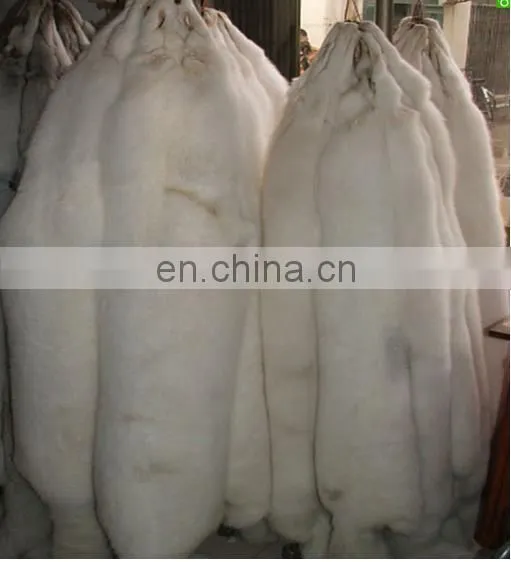 Soft and Smooth High Quality White Fox Fur Skin/fox Skin