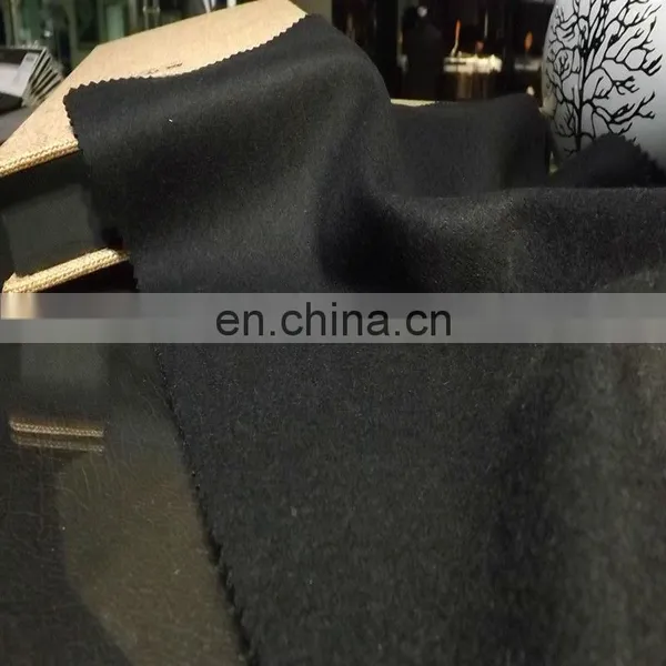 Knit Wool Polyester Fabric Polyester Carbon Fabric