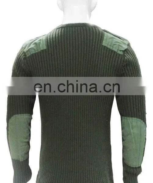 New Arrival Military Men and Women Sweater Army Pullover With 100% Wool photo-3
