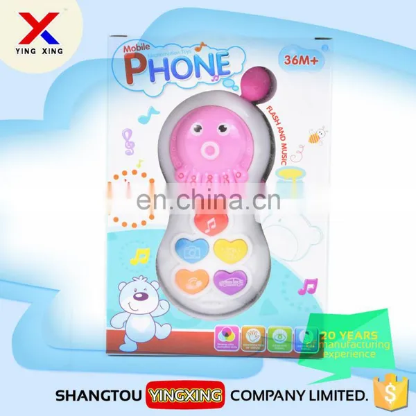 Electric Bee Shape Flashing Music Phone Baby Toys photo-4