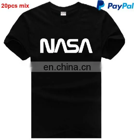 High Quality 100% Cotton EU/US Big Size Custom Screen Printing T Shirt