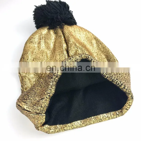 Custom Personalized Knit Slouchy Beanie With Woven Label photo-4