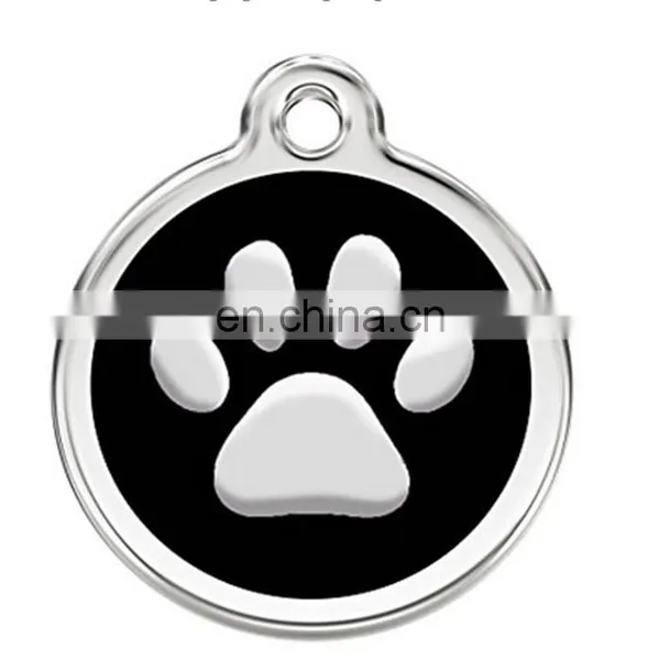 Dog Tags Pet Tags Cat Tags With Round Paw Shape photo-2