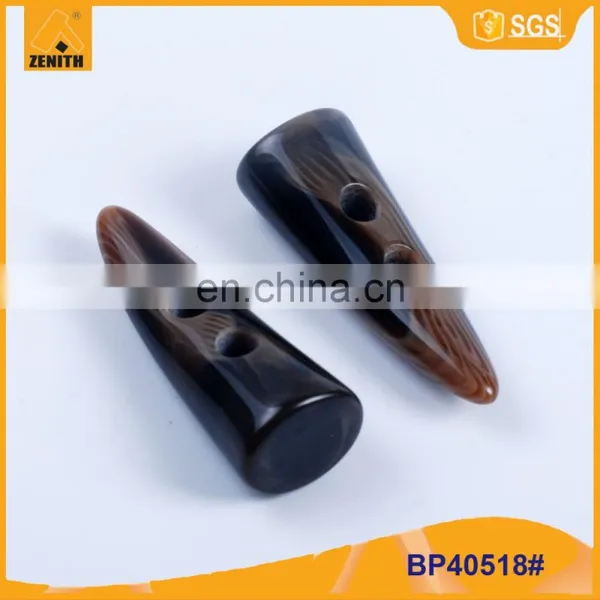 Horn Toggle Button Imitation Horn Button For Coats BP40518 photo-3