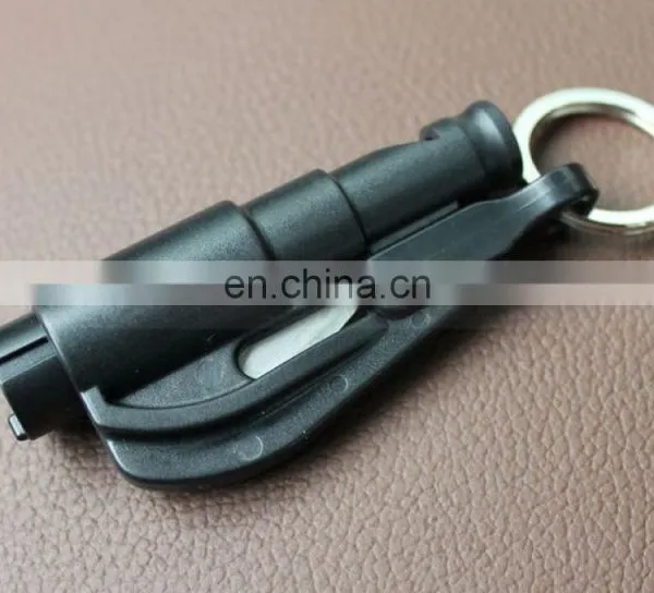 3 in 1 Safeguard Seatbelt Cutter Whistle Emmergency Hammer Car Window Breaker Car Glass Breaker photo-2