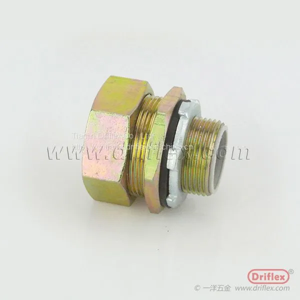 ZINC PLATED STRAIGHT CONNECTOR photo-2
