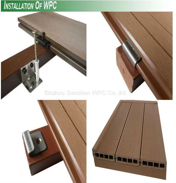 Best Quality WPC Hollow Decking Waterproof and Anti-UV Floor to Germany Market photo-2