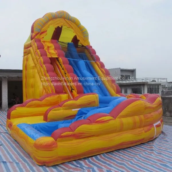 Inflatable Slip and Slide Inflatable Water Slide Axs-06