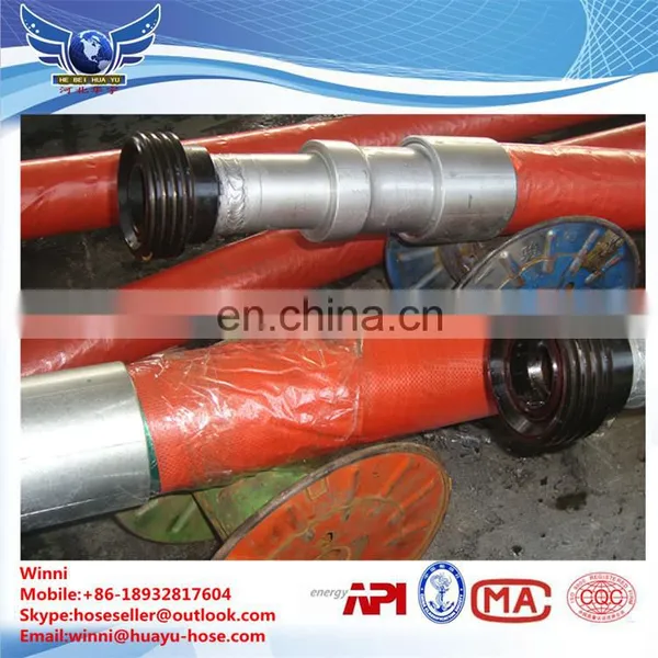 High Quality Steel Wire Spiral Oil Drilling Mud Rubber Hose 6SP-76-70 photo-2
