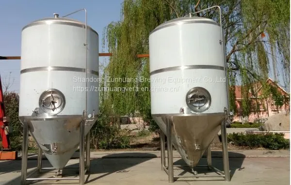 1000L 2000L Stainless Steel Conical Beer Fermenter for Large Brewery photo-5