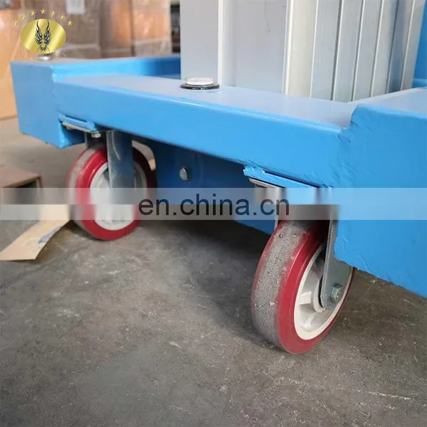 7LSJLI Shandong SevenLift Hydraulic Aluminum New Mast Climbing Mobile Electric Aerial Lift Work Platform photo-6