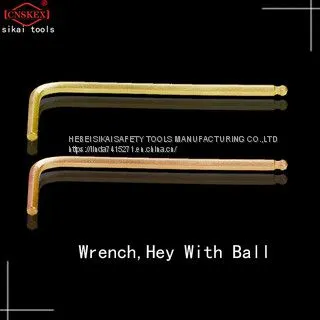 Non Sparking Tools Wrench Hex Key With Ball photo-2