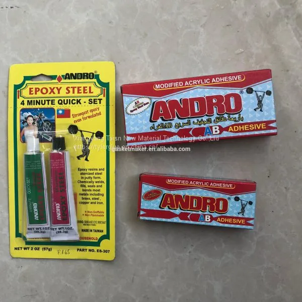 ANDRO 4 Minutes Epoxy AB Adhesive Epoxy Steel OEM Manufacturer photo-4