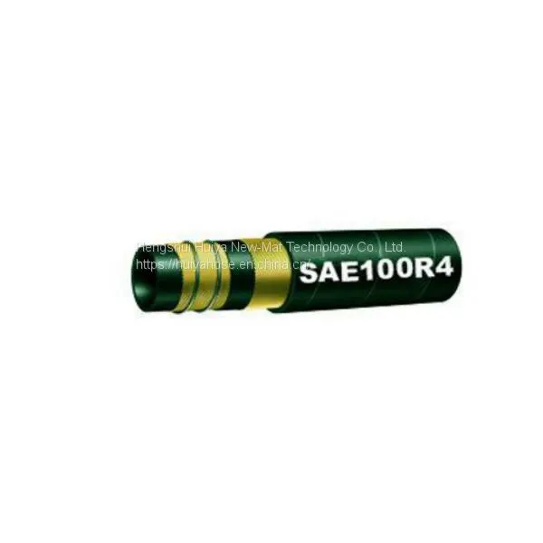 High Pressure Oil Resistant SAE 100R4 Hydraulic Rubber Hose