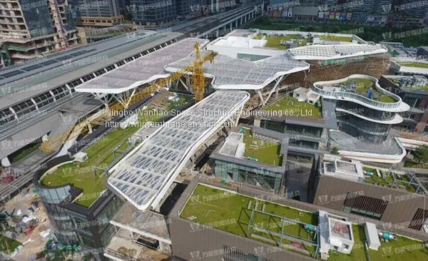 Цена проекта пленки ETFE для натяжных мембранных навесов