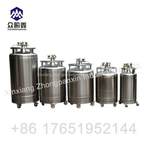 YDZ-30 30liters LN2 Cryogenic Dewar Vacuum Hose/pump photo-3