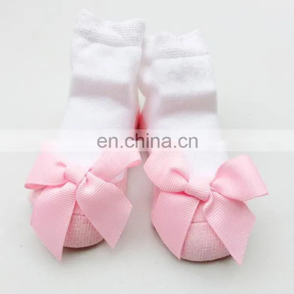 Ballet Shape Baby Socks Net Yarn Ball Bow Girls Socks European and American Cute Princess INS Lace Children's Socks photo-3