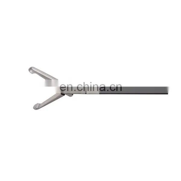 Geyi Autoclavable Laparoscopic Instruments Veternary Surgery 2.8mm Vertical Teeth Hollow Forceps for Animal photo-2