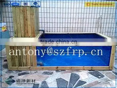 FRP Fish Tank/fiberglass Fish Tank as Artware/fiberglass Aquarium Indoor