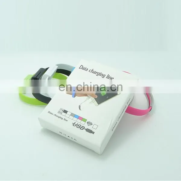 2020 New Product Bracelet Data Cable Wholesale Fast Charger Micro USB Data Cable Mobile Phone Charging Data Line Bracelet Cable photo-5