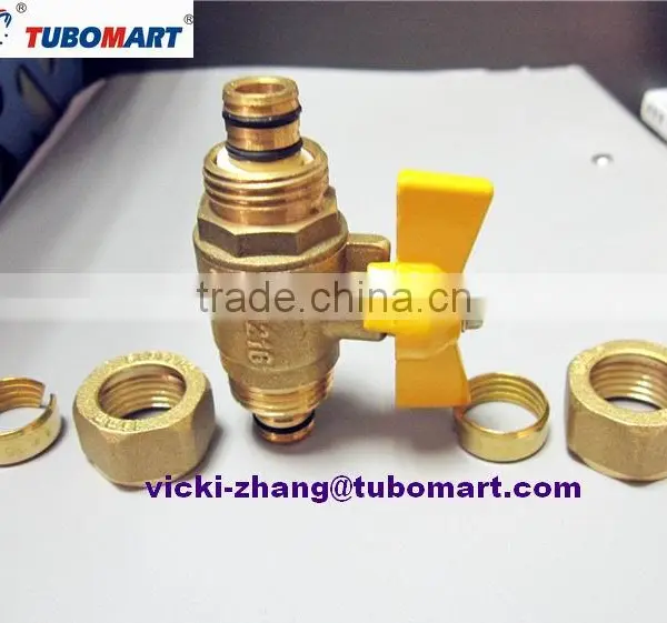 Gas Compression Fittings Gas Control Valve for Pex al Pex Gas Pipe photo-2