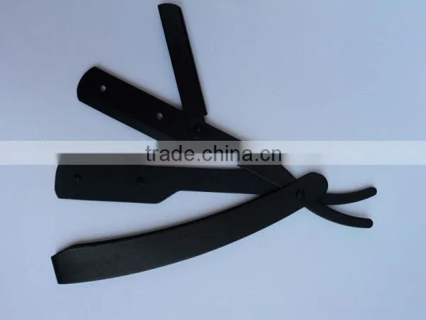 New Barber Salon Straight Razor - Metal Stainless Steel Razor - Barber Razor Black photo-3