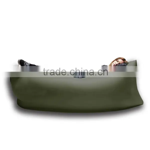 Popular Cheap Polyester Laybag Inflatable Air Sofa Bed Lounge Chair photo-3