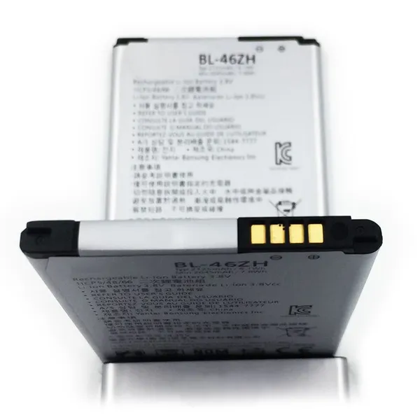 2125mAh BL-46ZH Rechargeable Batteries For LG K7 K8 K332 K350N K371 K373 K8V K89 LS675 LS675 M1 MS330 US375 X210 BL46ZH photo-4