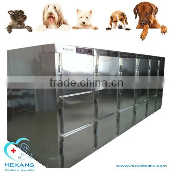 Three Door Stainless Veterinary Mortuary Freezer photo-3