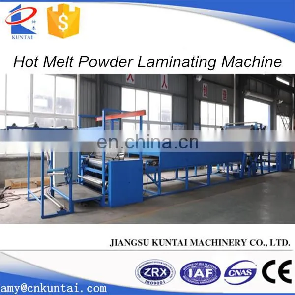 KT-2000A Hot Melt Powder Transfer Coating Machine for Shirt Lining photo-4