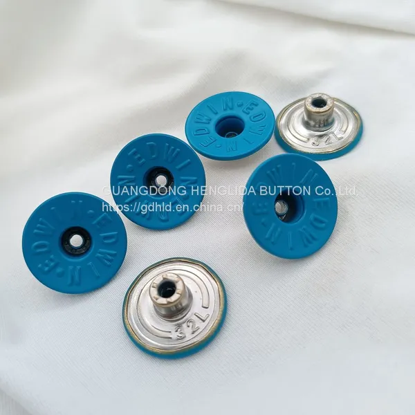 2023 Customized Wholesale Metal H-shaped Button Jeans Buttons for Jeans Clothing photo-2