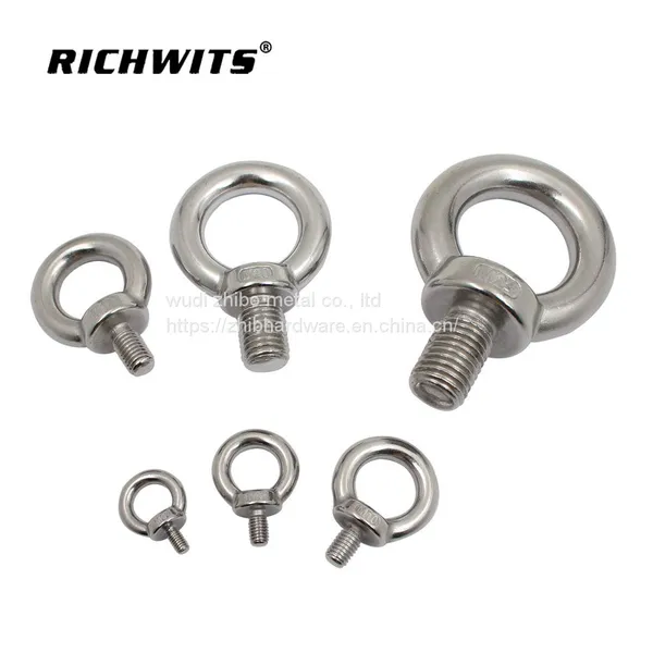304/316 Stainless Steel DIN580 Eye Screw