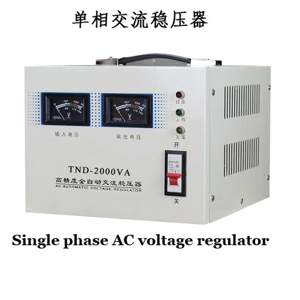 Automatic Voltage Stabilizer / Stabilizer / Single Phase Voltage Stabilizer photo-4