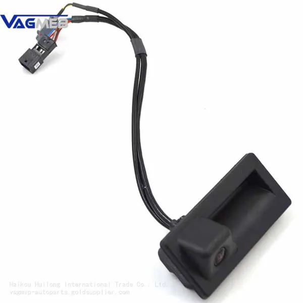 For Audi A4 A5 B9 8W Q7 Rear View Trunk Handle Camera With Highline Guidance Line Wiring Harness 3V0 827 566L 3V0827566L photo-2
