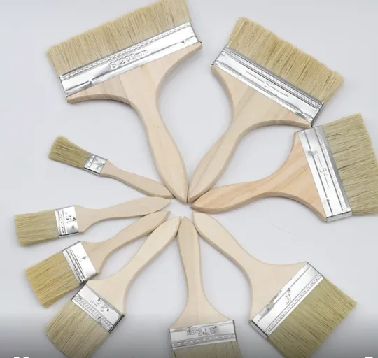 Paint brush (brush)  drum brush  Wool brush  Wool brush