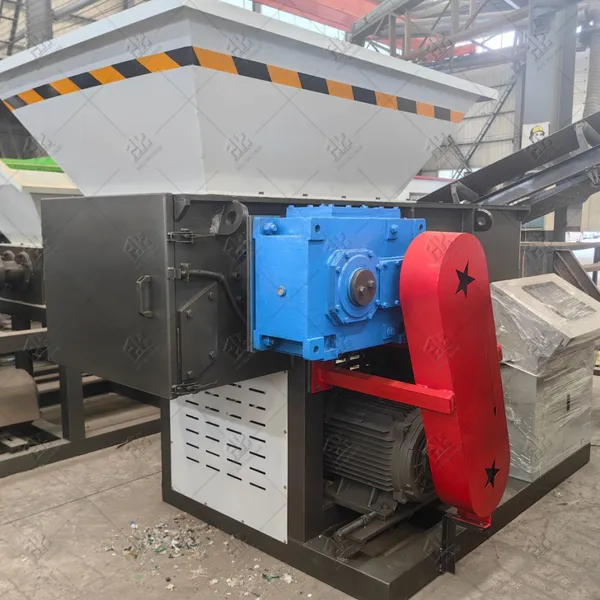 Cloth Industrial Waste Single Shaft Shredder Finishing Net Waste High Speed Shredder